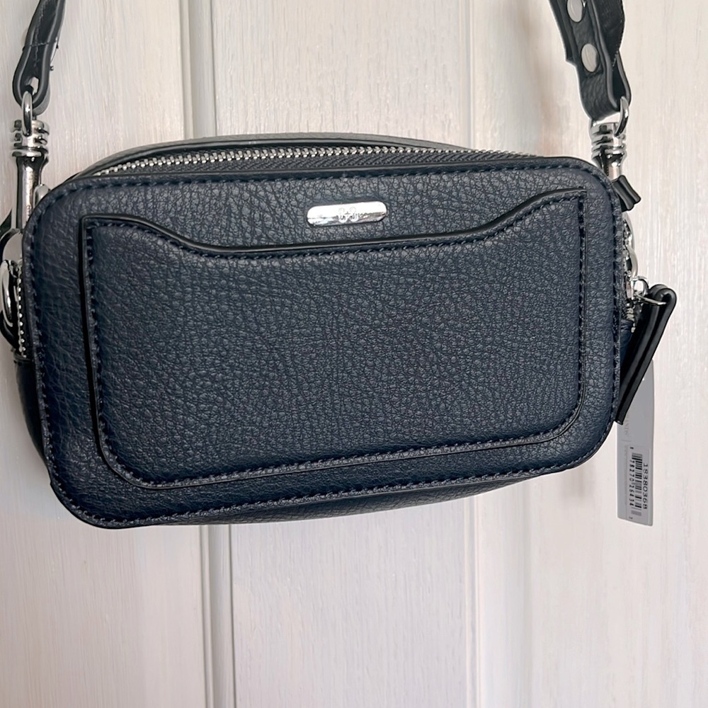 Coco + Carmen dark blue crossbody bag NWT